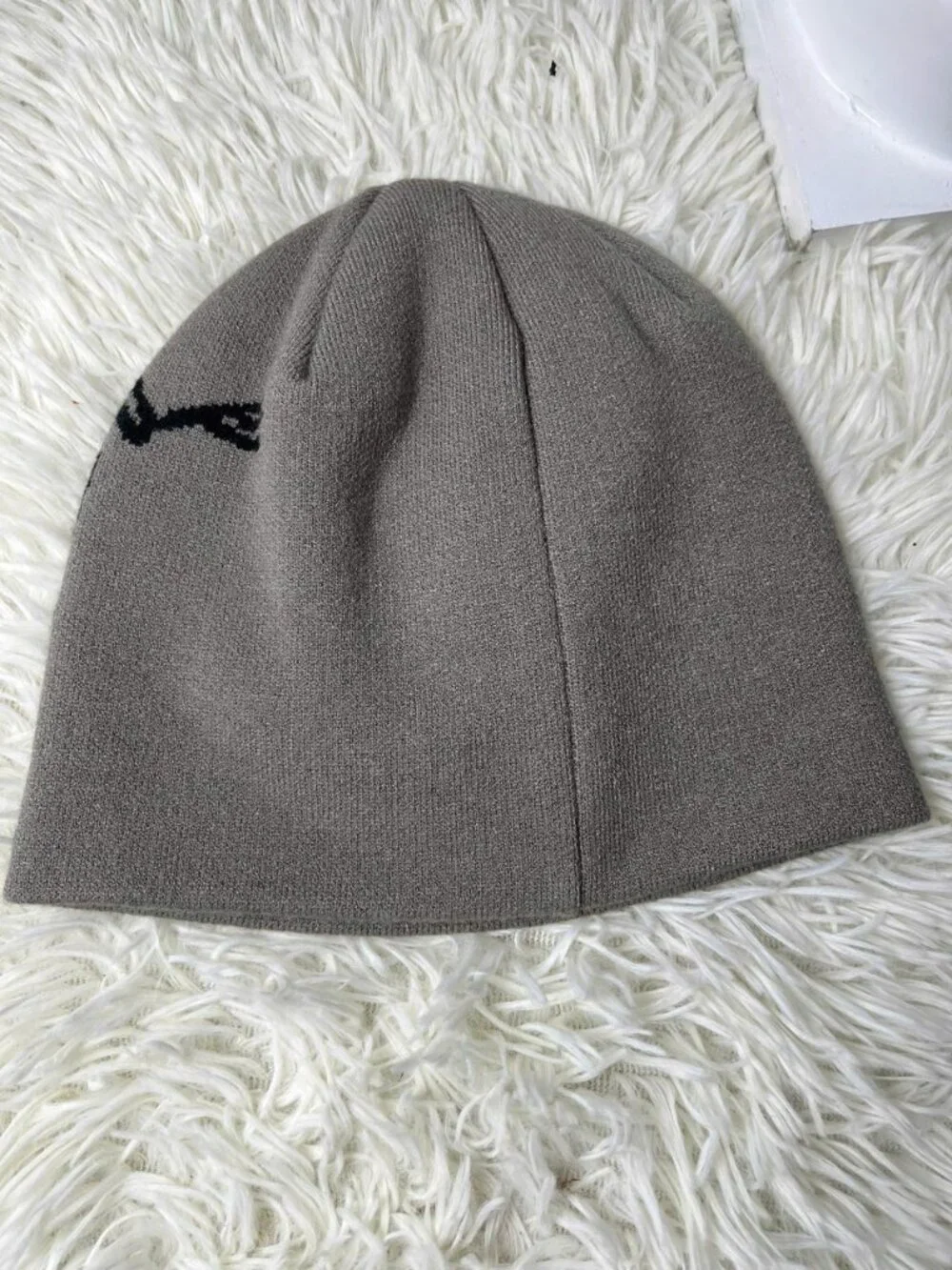 Arc Taupe Bird Graphic Knit Beanie Unisex Winter Hat
